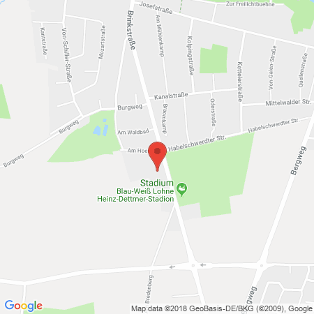 Kartenansicht Heinrich Albers OHG