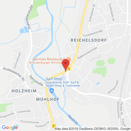 Kartenansicht Freie Tankstelle