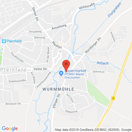 Kartenansicht Freie SB-Tankstelle Feil