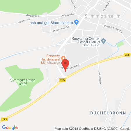 Kartenansicht Tankstop 24h