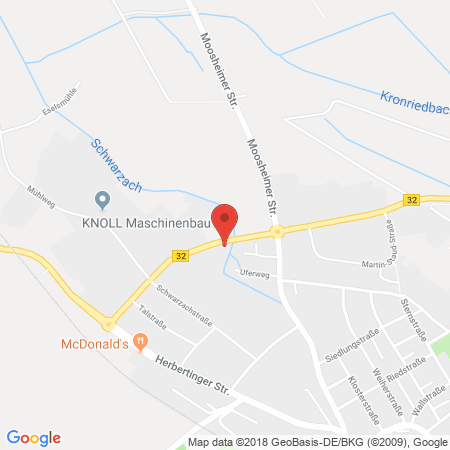 Kartenansicht Autowelt Bad Saulgau GmbH