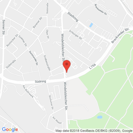 Kartenansicht Westfalen