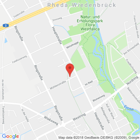 Kartenansicht TTM Meiwes