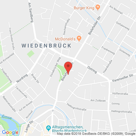 Kartenansicht TTM Meiwes