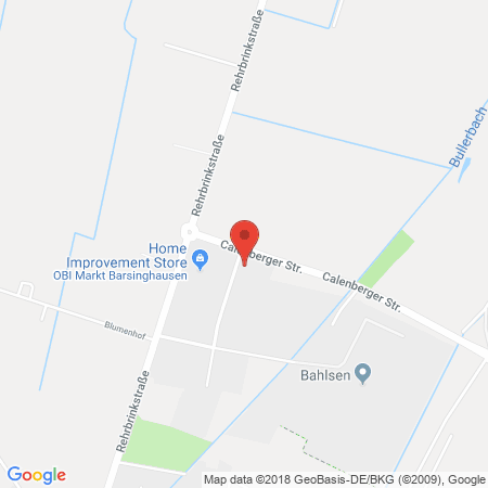 Kartenansicht Rakelbusch