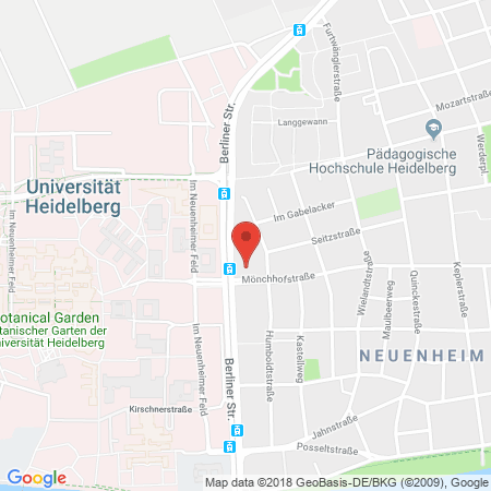 Kartenansicht Shell
