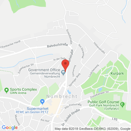 Kartenansicht BELL Oil