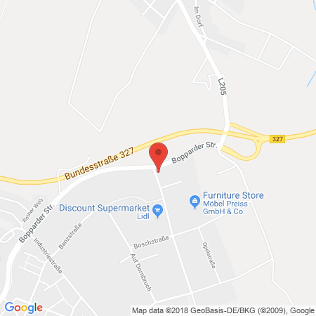 Kartenansicht Raiffeisenbank Kastellaun eG