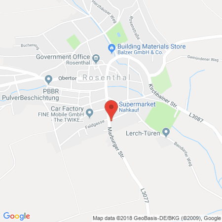 Kartenansicht Freie Tankstelle