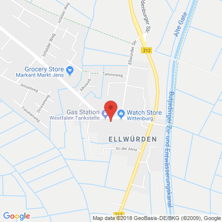 Kartenansicht Westfalen