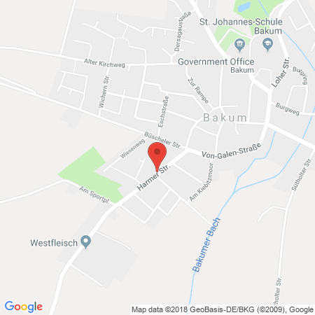 Kartenansicht KFZ Service Bührmann