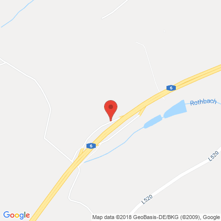 Kartenansicht BAB-Tankstelle Pfalz/Wattenheim (Agip)