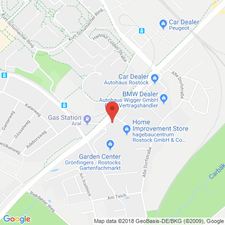 Kartenansicht Tankcenter