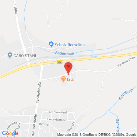 Kartenansicht SWE Südwestenergie GmbH