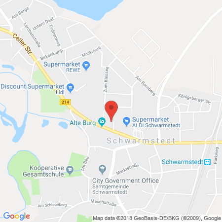 Kartenansicht Jantzon Tankstelle