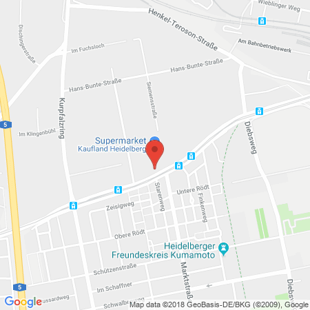 Kartenansicht SB Tankstelle