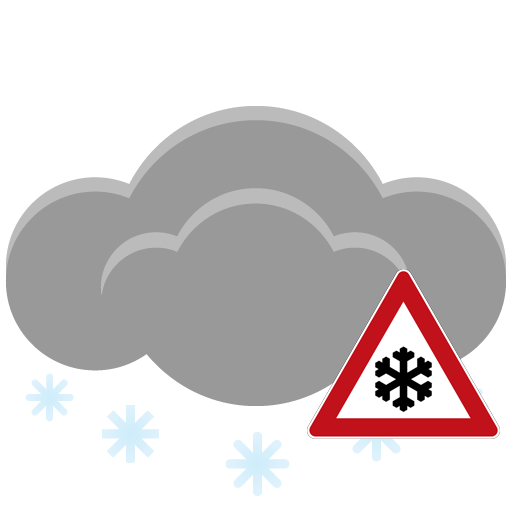 starker Schneefall starker Schneefall
